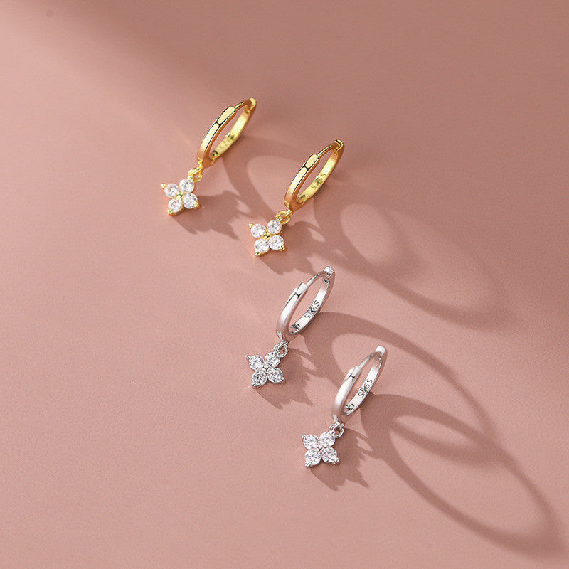 Tara Four Leaf Earrings