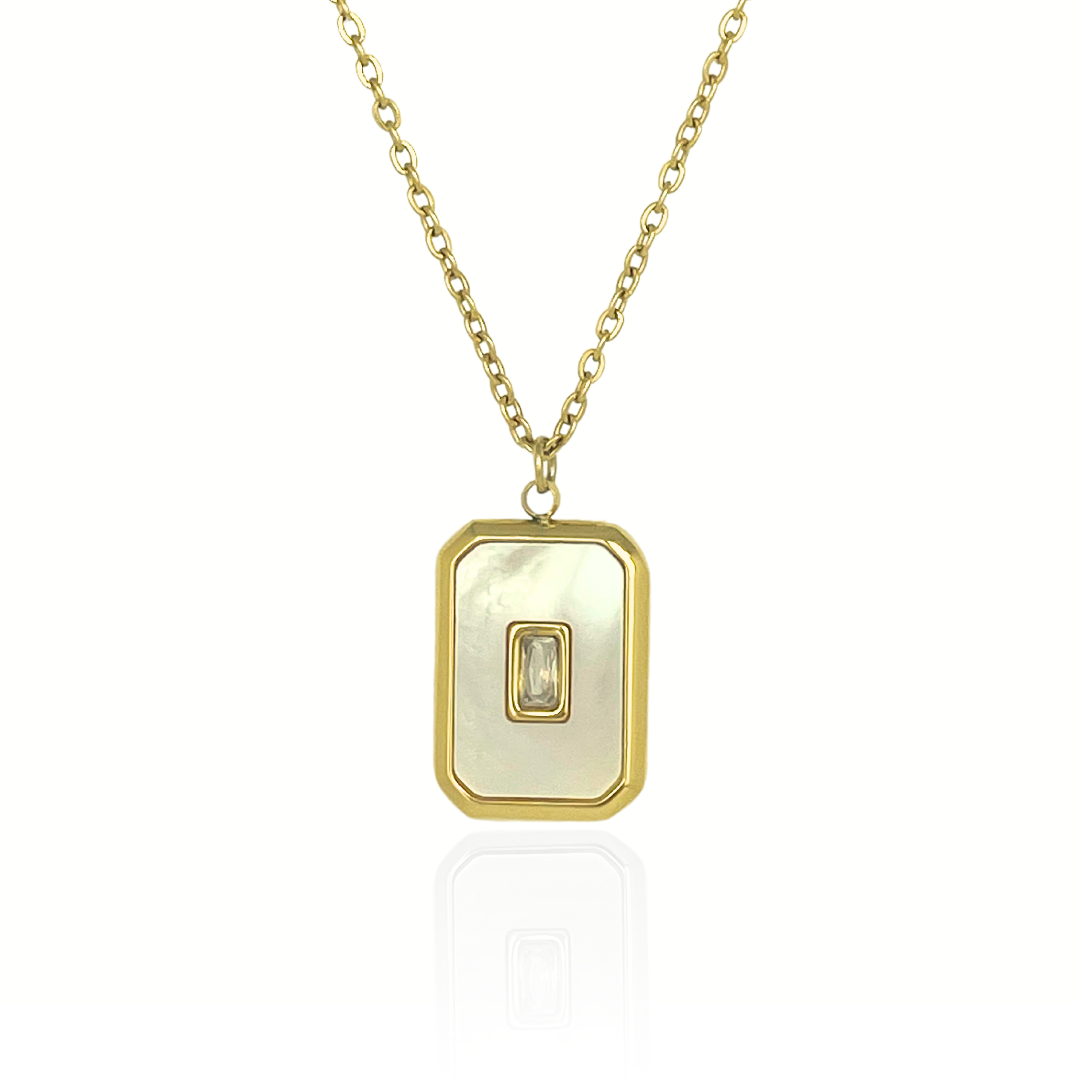 Francesca Necklace White
