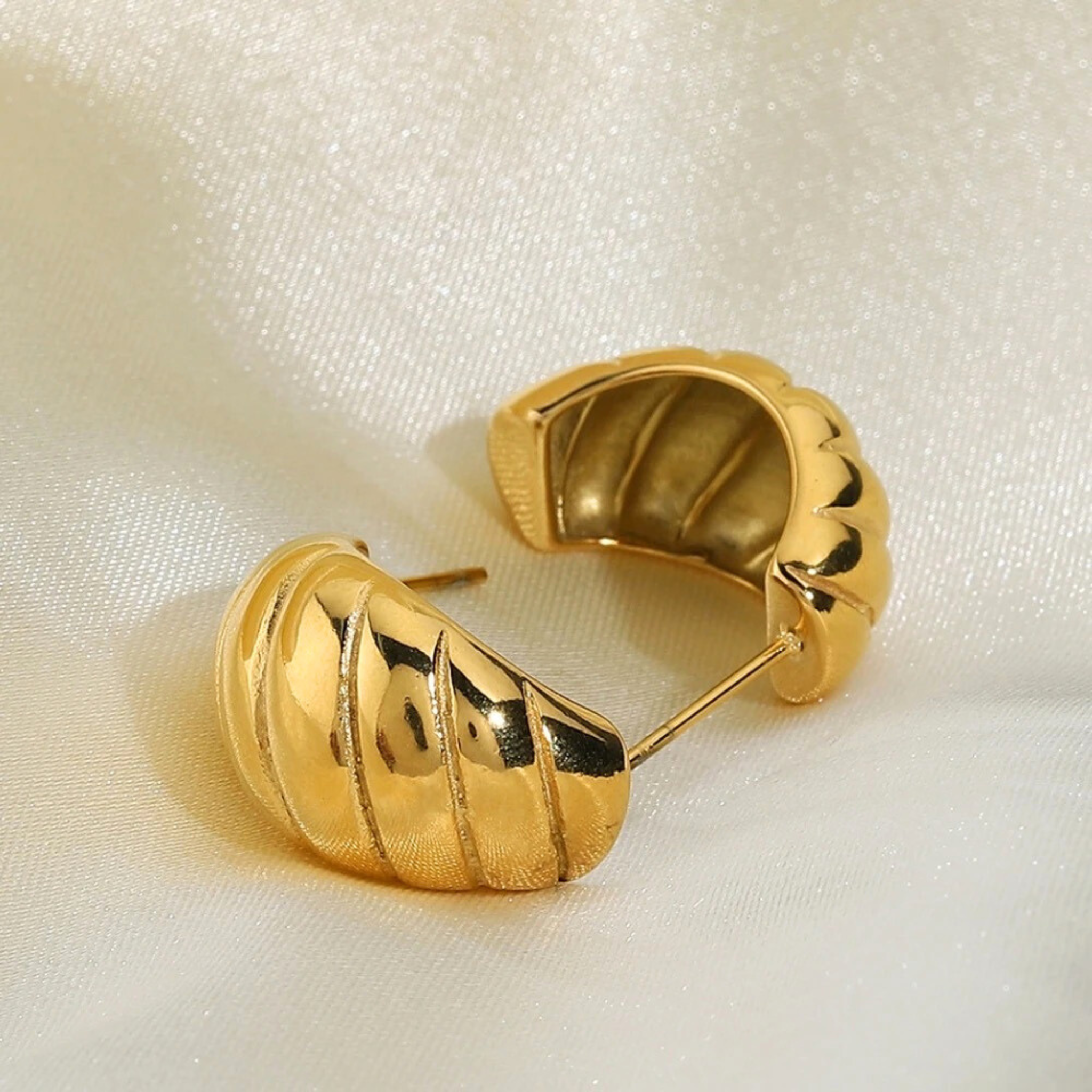 Bold Croissant Earrings