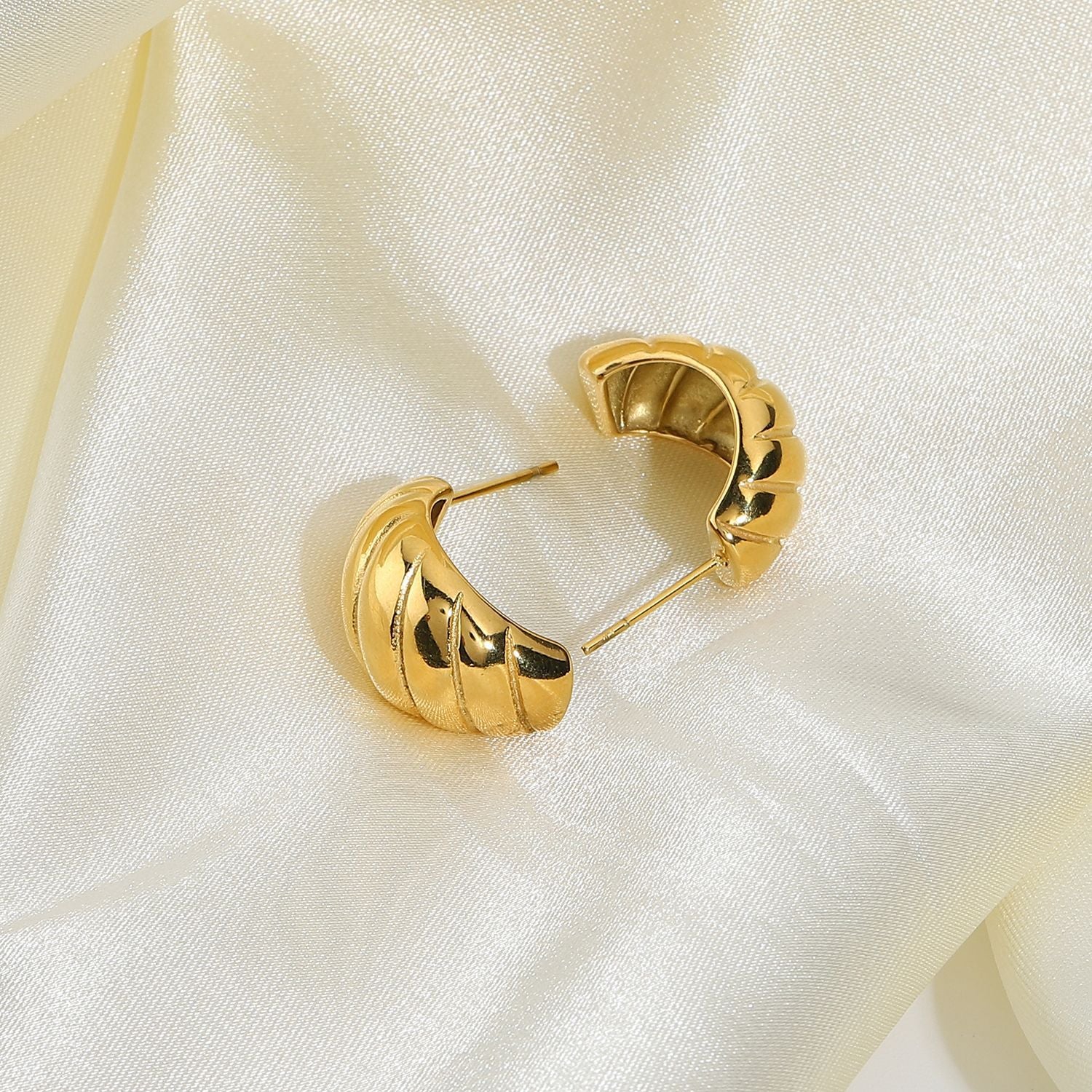 Bold Croissant Earrings