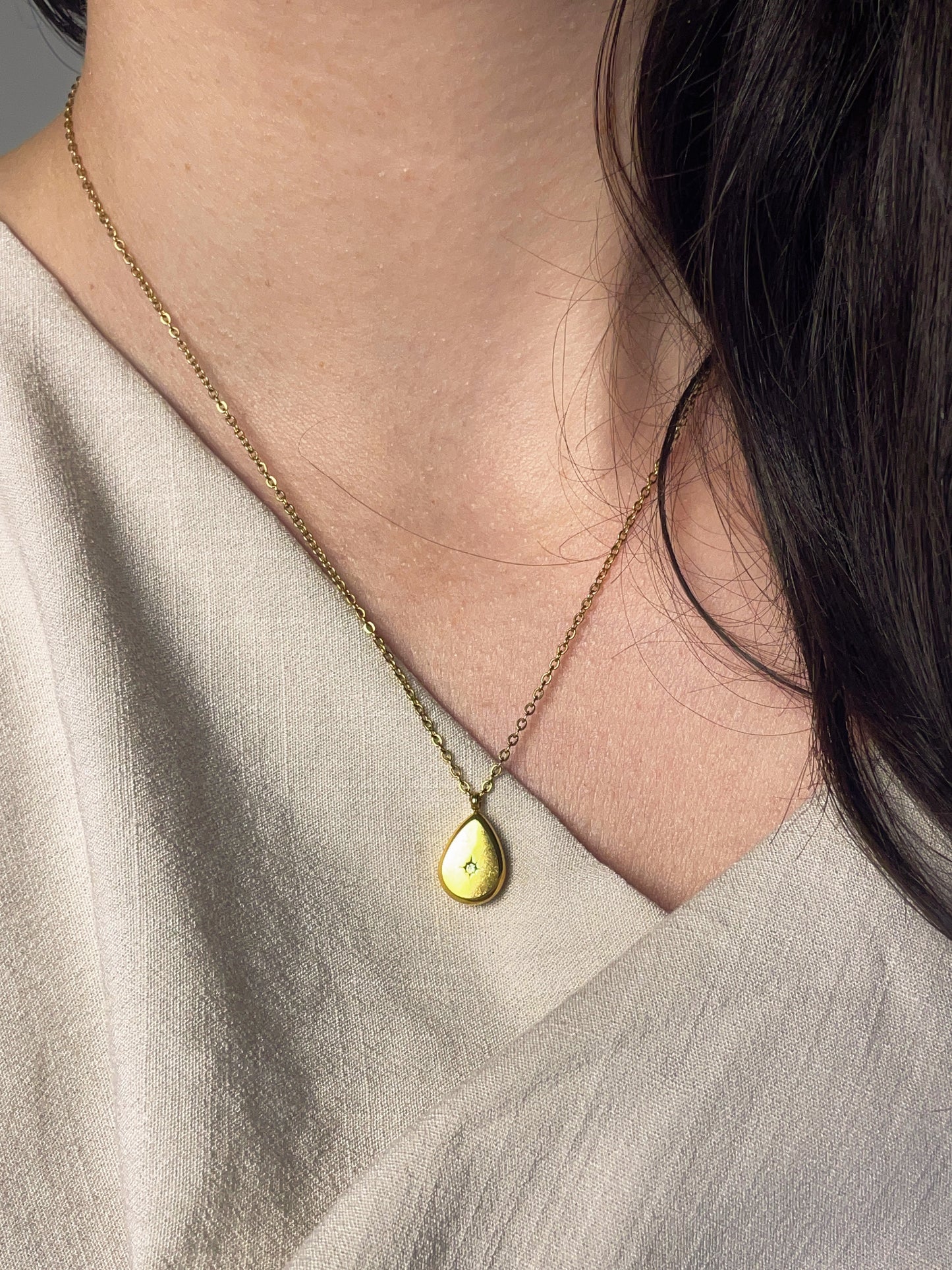 Elise Gold Necklace