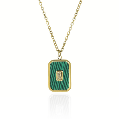 Francesca Necklace Green