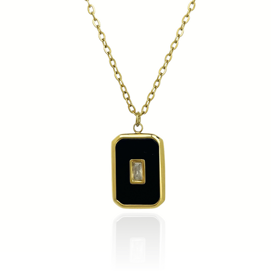 Francesca Necklace Black