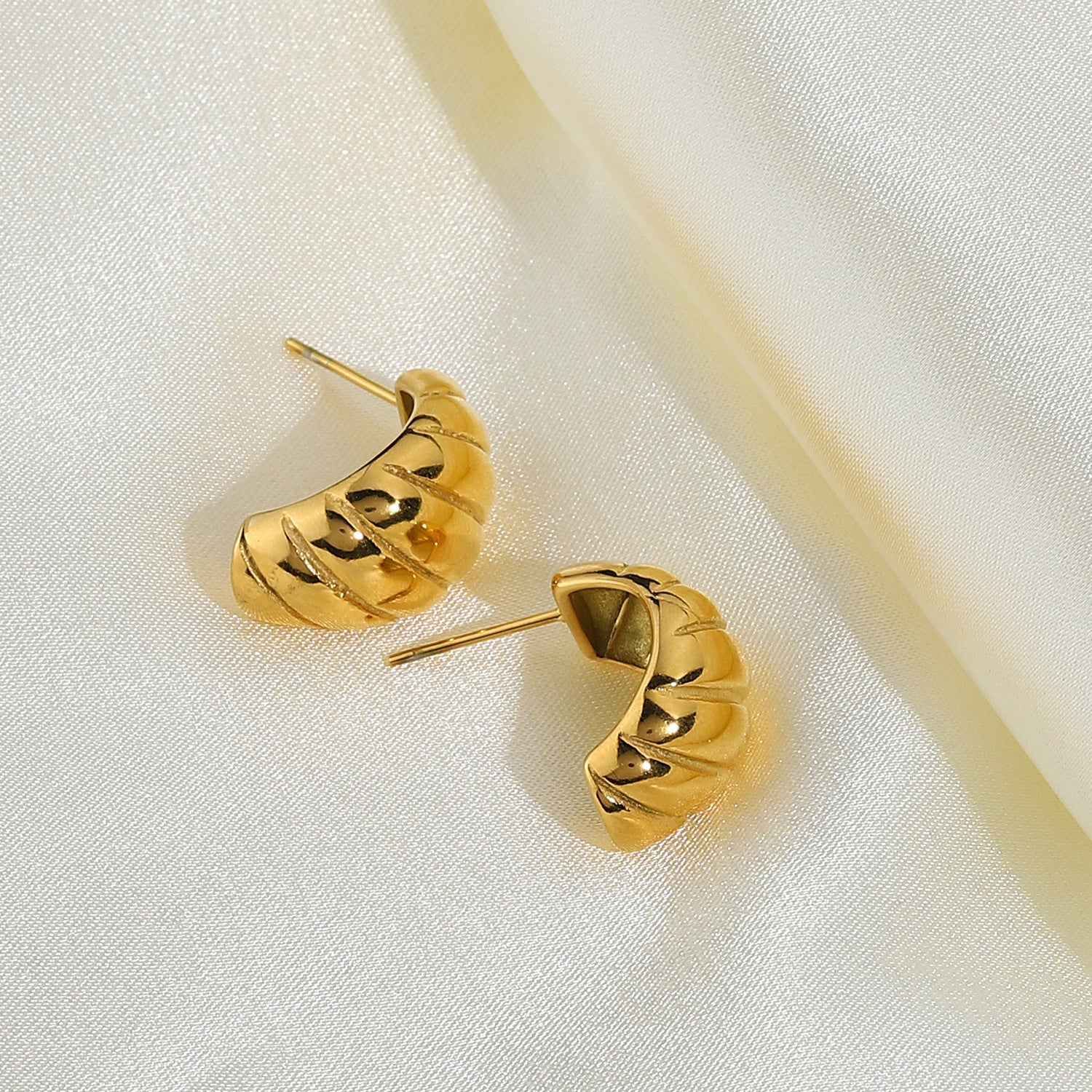 Bold Croissant Earrings