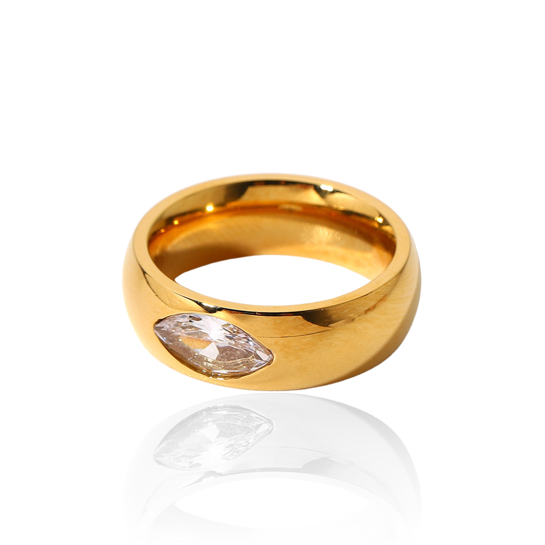 Solene Gold Ring Gold