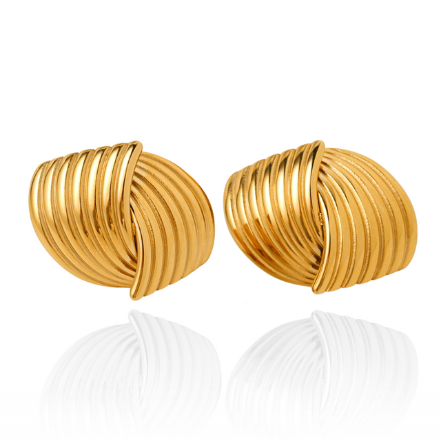 Sophie Stud Earrings Gold